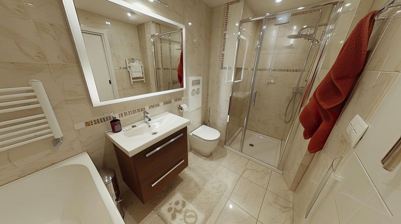 Contemporary Bathroom with Smart Features